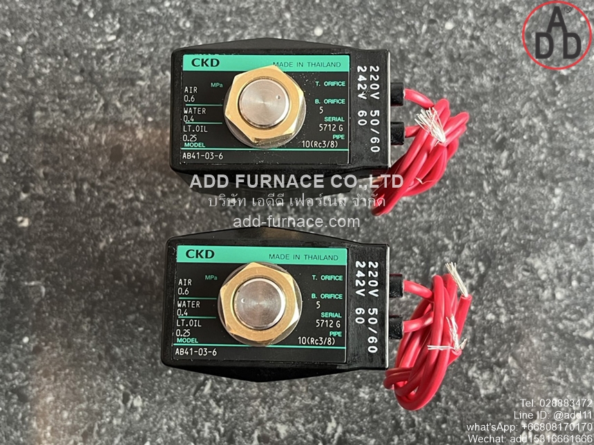 CKD AB41-03-6-AC220V (8) 